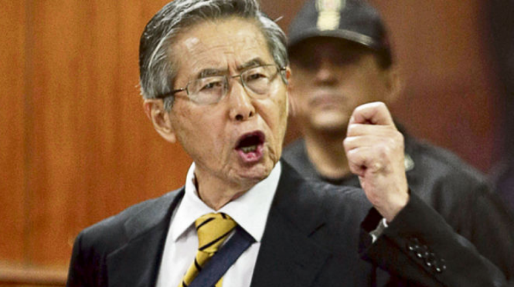 Expresidente y culpable de matanzas en el Perú, Alberto Fujimori. Foto: La República