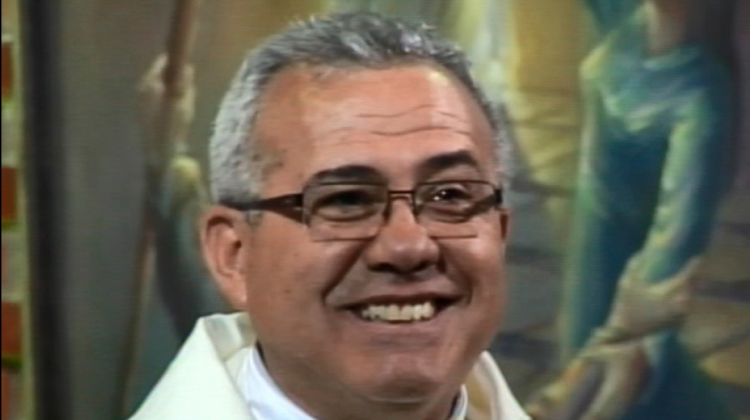 Padre José Fuentes, durante la homilía del 31 de diciembre de 2017. Foto: CEB