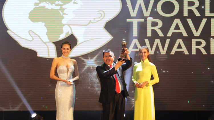 La premiación se llevó a cabo en  Vietnam. Foto: @evoespueblo