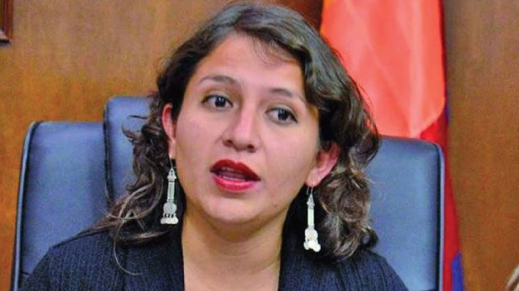 La ministra de Salud, Ariana Campero.  Foto: Ministerio de Salud.