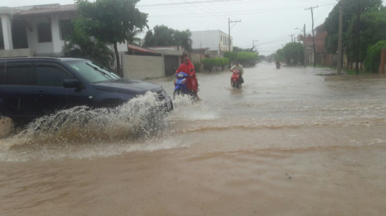 Inundación en Trinidad. Foto: Ricardo Gutiérrez