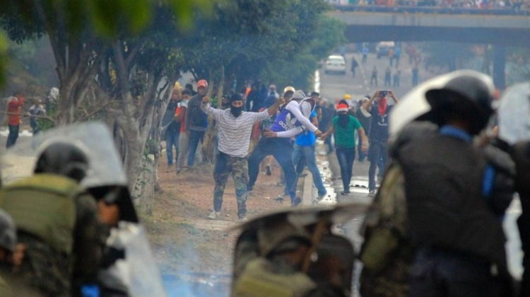 Violencia tras elecciones en Honduras. Foto: El Informador