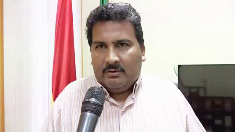 Alcalde del municipio de Villamontes, Omar Peñaranda. Foto: Aclo