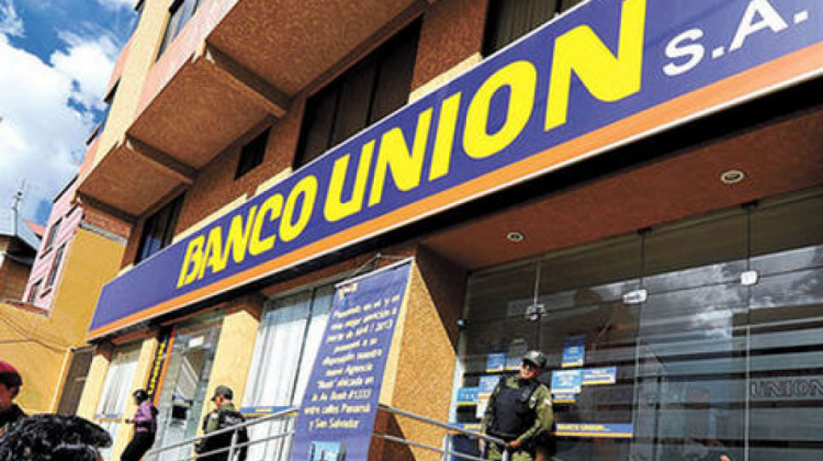Banco Unión. Foto: ahora.digital
