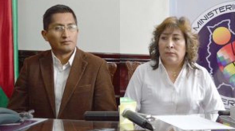 Edwin Blanco, ahora fiscal departamental, y Susana Boyan. Foto: El Diario