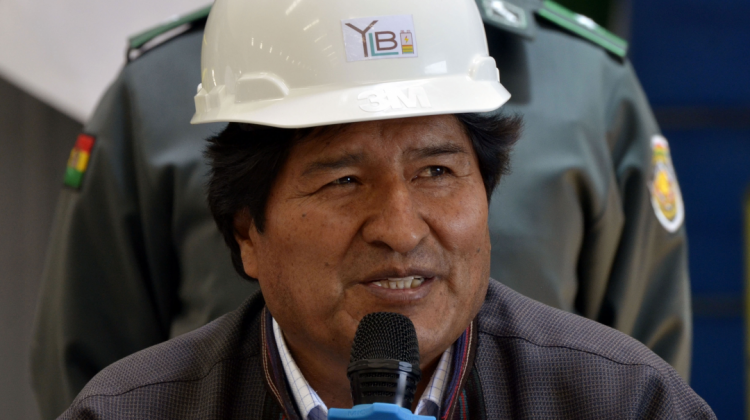 Evo Morales. Foto de archivo: ABI.