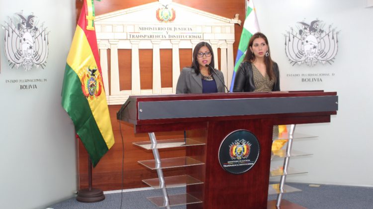 La viceministra de Igualdad de Oportunidades, Estefanía Morales. Foto: MJyTI