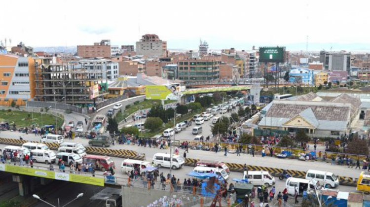 Ciudad de El Alto. Foto: El Diario