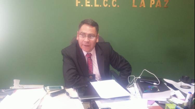 El director de la FELCC de La Paz, coronel Johnny Aguilera. Foto: archivo/ANF