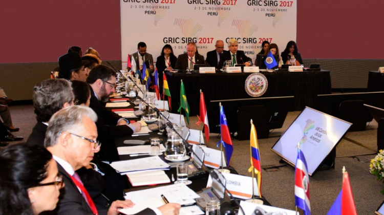Plenaria de la Cumbre. Foto:  OEA