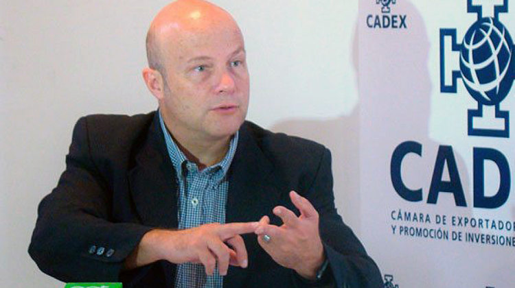 Presidente de la Cadex, Oswaldo Barriga. Foto: El Diario