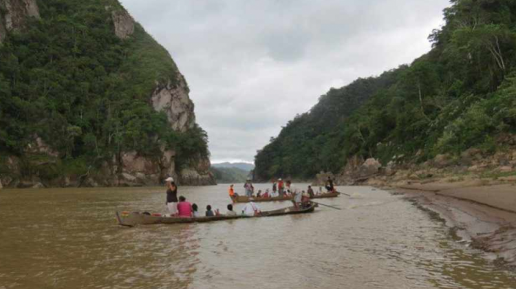 Rio Beni, estrecho del Bala. Foto: elpaísonline.com