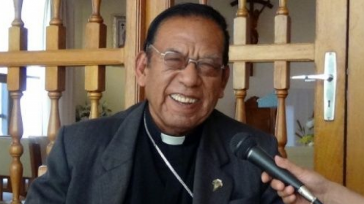 Monseñor Toribio Ticona Foto: El Deber
