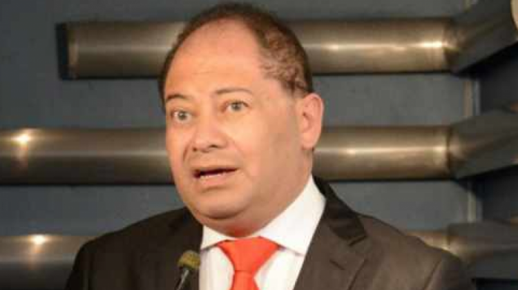 El ministro de Gobierno, Carlos Romero.  Foto: El País de Tarija.