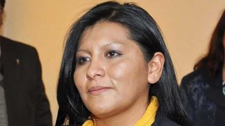 La alcaldesa Soledad Chapetón. Foto: archivo/eabolivia