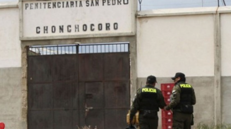 Penal de Chonchocoro. Foto de archivo: La Prensa.