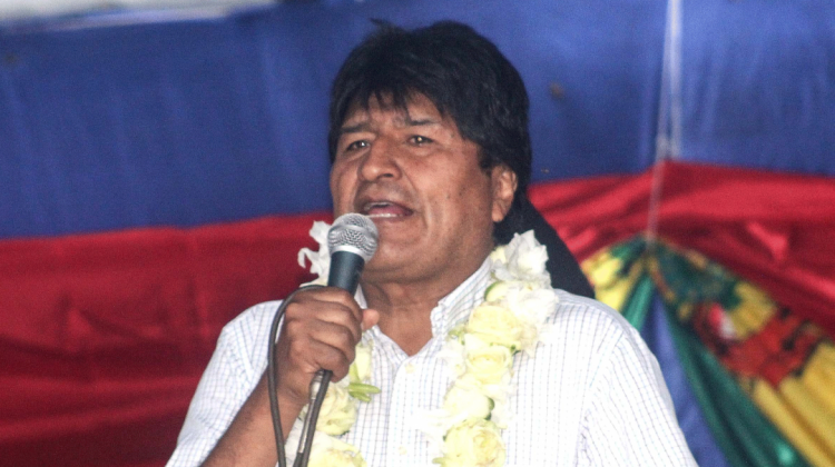 Evo Morales. Foto: ABI.