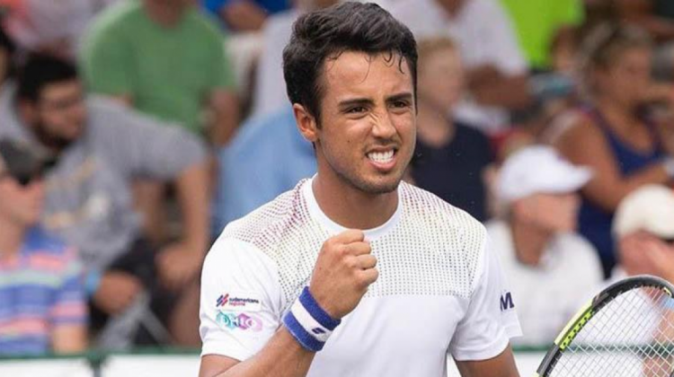 El tenista boliviano Hugo Dellien consigue un nuevo título. Foto: Hugo Dellien