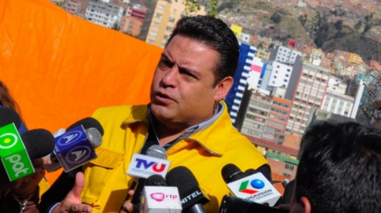 El alcalde de La Paz Luis Revilla.   Foto: AMN