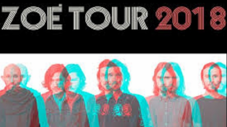 Afiche de “Zoé Tour 2018". Foto: Zoé.
