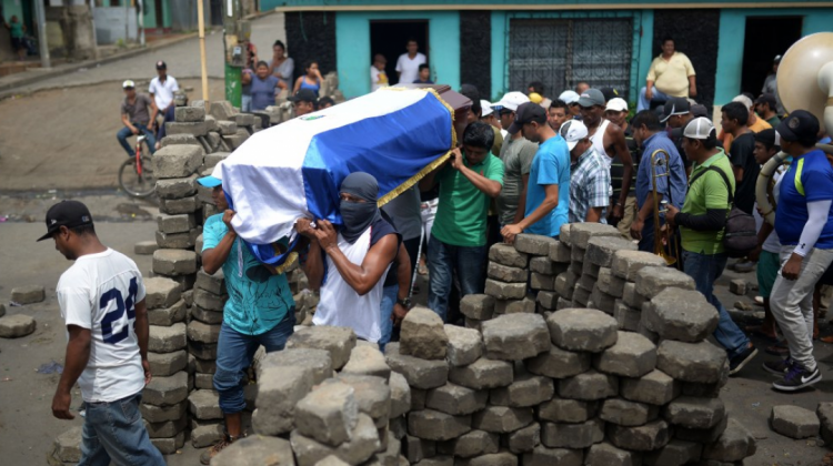 Nicaragua desde hace tres meses vive una crisis política. Foto: El Periódico