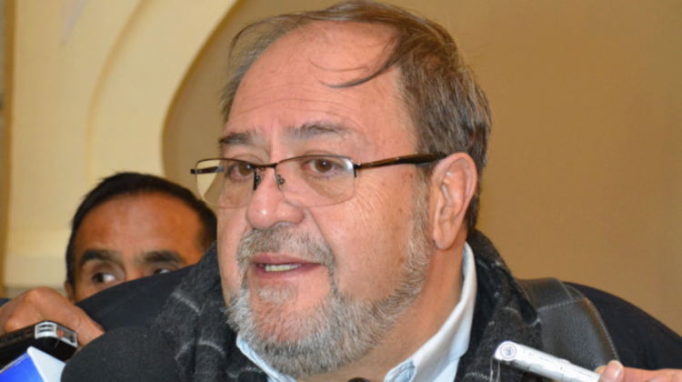 Ministro de Educación, Roberto Aguilar. (Foto: ABI)