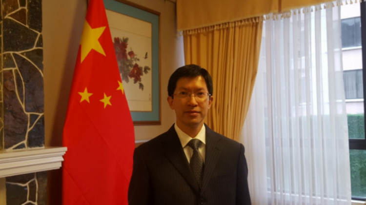 Liang Yu, embajador de la República Popular de China en Bolivia. Foto: ANF