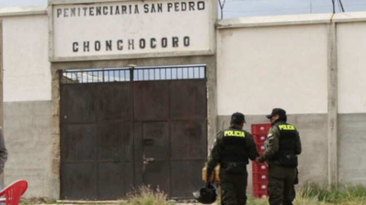 Frontis del penal de Chonchocoro. Foto: La Prensa