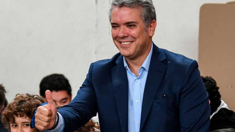 Ivan Duque. Foto: AFP/L.Acosta