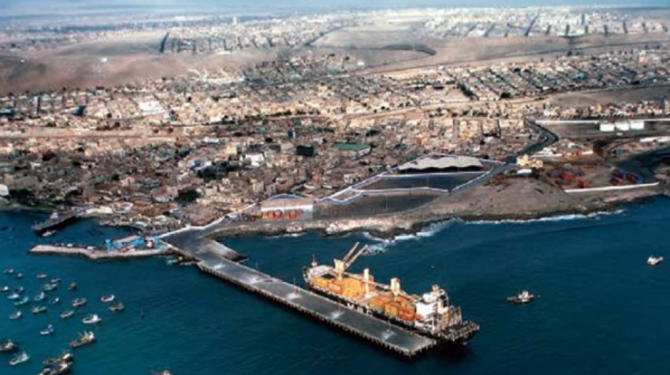 Puerto de Ilo. Foto Ilustrativa:empresaoceano.cl
