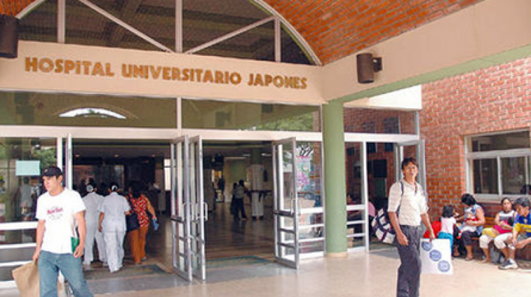 Hospital Japonés. Foto Ilustrativa: eldia.com.bo