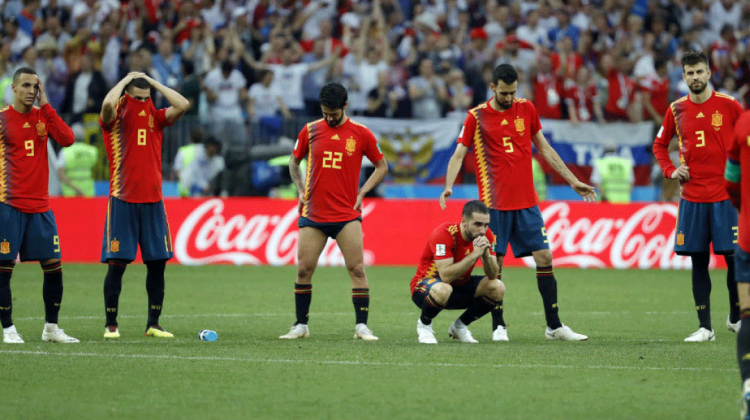 España, otra selección favorita que queda fuera del Mundial. Foto: marca.com