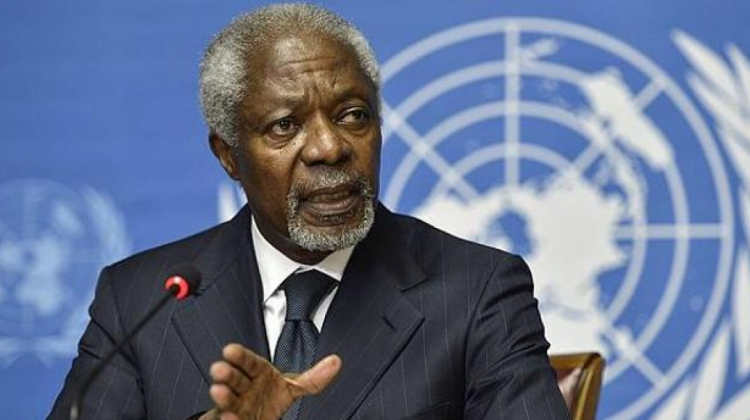 Kofi Annan, Premio Nobel de la Paz y exsecretario general de las Naciones Unidas. Foto: Hoy