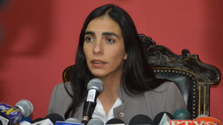 La presidenta de la Cámara de Diputados, Gabriela Montaño. Foto: Archivo