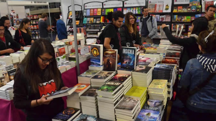 La XXIII Feria Internacional del Libro de La Paz . Foto: RTP