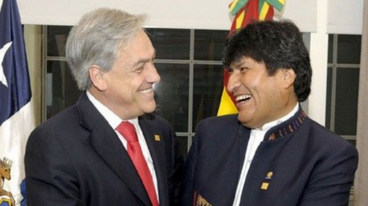 Presidentes de Chile y Bolivia.