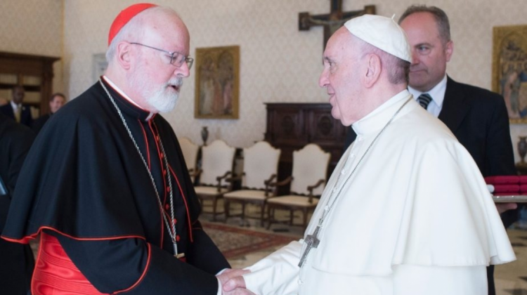 Cardenal Sean Patrick O'Malley, y Papa Francisco . Foto: www.vaticannews.va