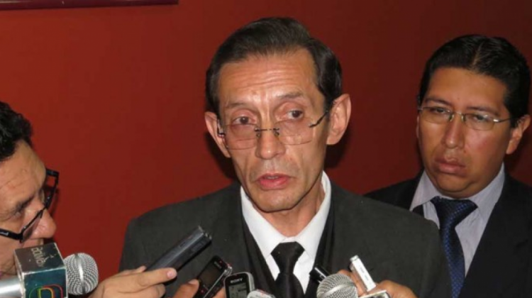 Presidente del TSJ, José Antonio Revilla. Foto: Correo del Sur