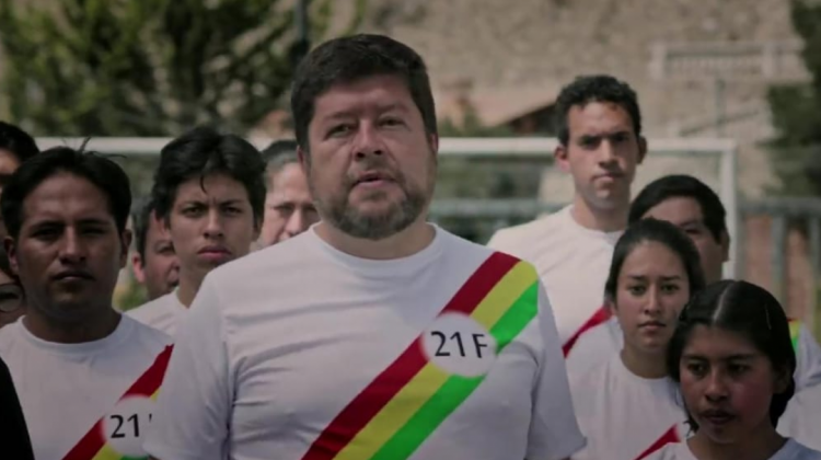 Imagen del viralizado spot del partido político Unidad Nacional.