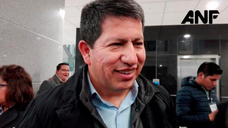Ministro de Hidrocarburos, Luis Alberto Sánchez. Foto: ANF