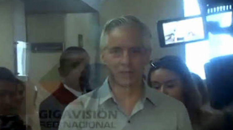 El vicepresidente Álvaro García Linera. Foto: Captura video Gigavisión