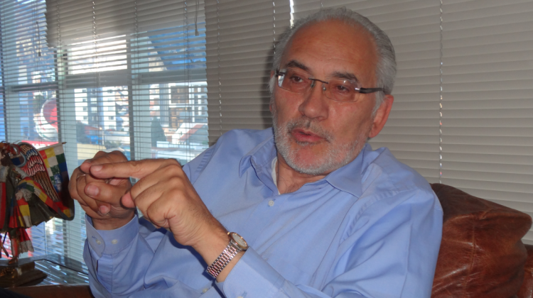 Carlos Mesa candidato a la presidencia por el FRI. Foto: ANF