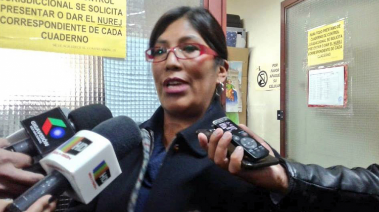 Periodista María Ulo. Foto: Radio Compañera