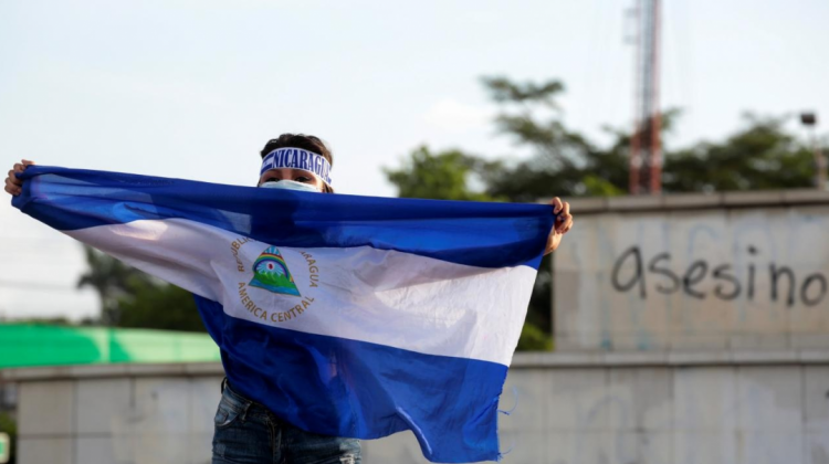 Protestas en Nicaragua . Foto: Archivo Reuters