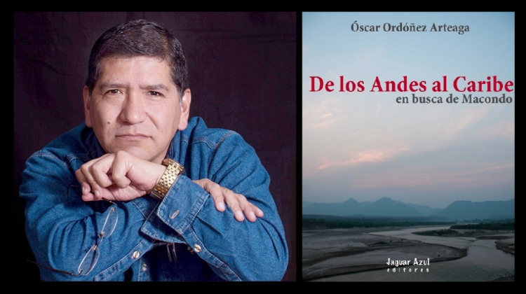 Óscar Ordoñez, periodista, poeta y escritor. Foto: Jaguar Azul Editores