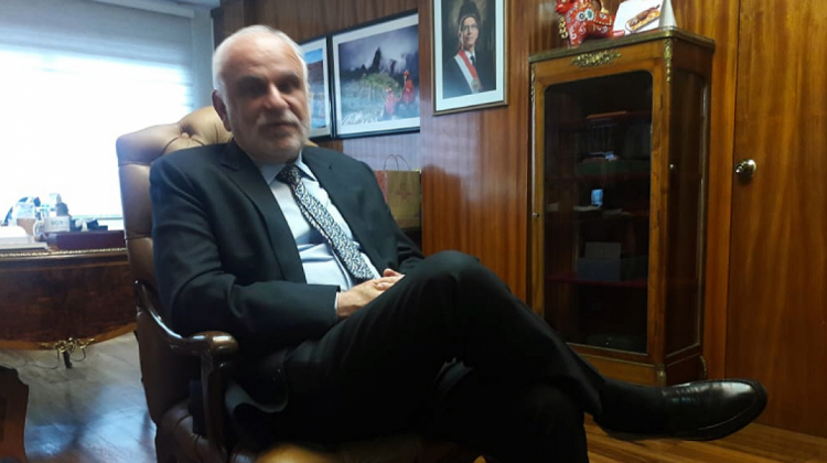 Embajador del Perú, Félix Denegri Boza. Foto: ANF