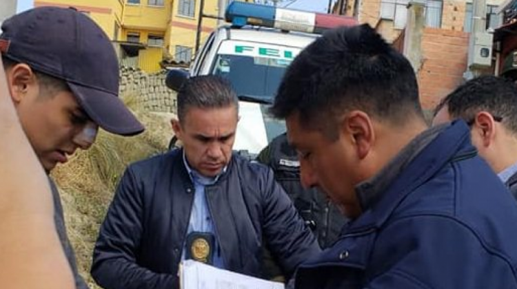 Fabián P. fue aprehendido este viernes. Foto: Bolivia Tv