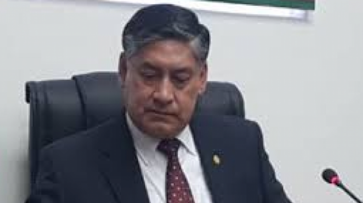 El actual fiscal general del Estado, Juan Lanchipa. Foto: ANF