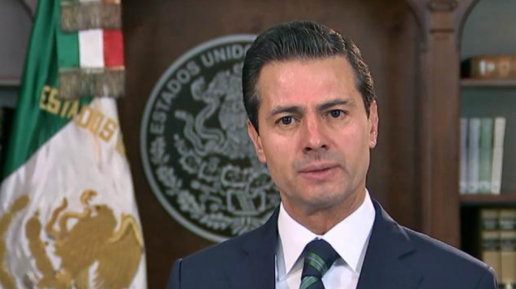 El presidente saliente de México, Enrique Peña Nieto.  Foto: eluniversal.com.mx