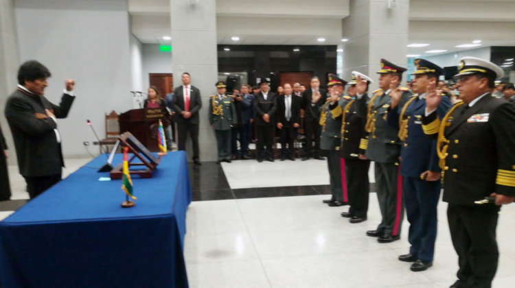 Nuevo Alto Mando Militar. Foto: Abi